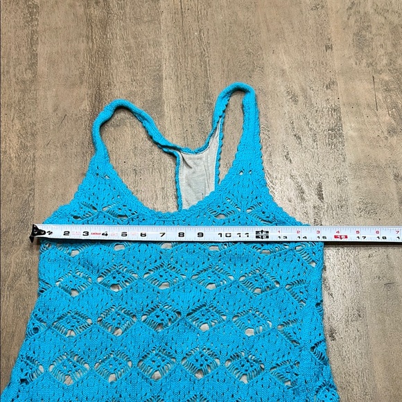 Moda International Blue Asymmetrical Sundress - Picture 6 of 7